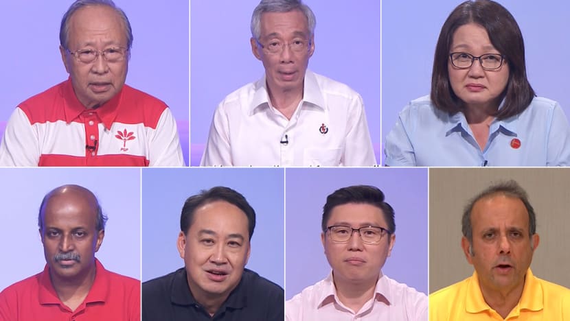 GE2020 party broadcasts: PAP seeks full support of S’poreans, as opposition calls for an accountable, transparent Parliament