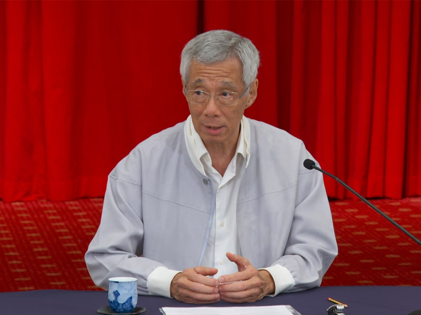 Prime Minister Lee Hsien Loong speaking to news editors at the Istana on July 17, 2023, following the resignations of Speaker of Parliament Tan Chuan-Jin and Tampines Group Representation Constituency MP Cheng Li Hui. Prime Minister Lee Hsien Loong speaking to news editors at the Istana on July 17, 2023, following the resignations of Speaker of Parliament Tan Chuan-Jin and Tampines Group Representation Constituency MP Cheng Li Hui.