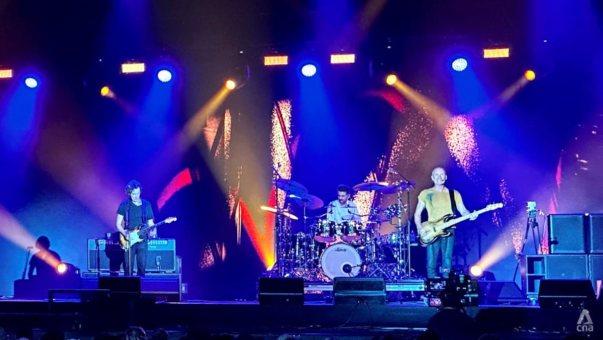 A night of timeless hits: Sting strips it down, turns it up at 3.0 World Tour in Singapore