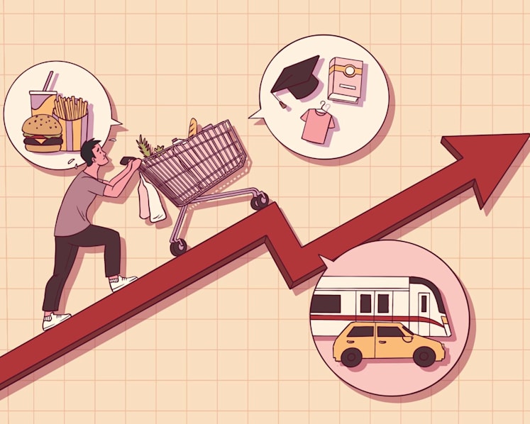 The Big Read in short: With small paychecks and high consumption, how are youths coping with rising prices? 