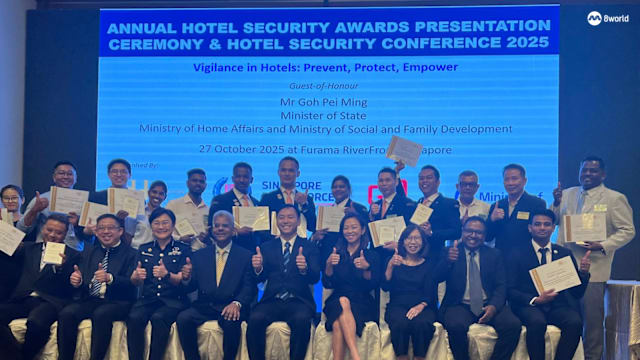 96家酒店获年度酒店保安奖 创历来新高