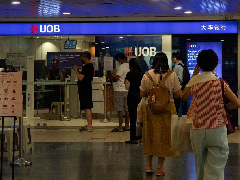 UOB said that an employee is assisting the police in their investigations and the person has been suspended from work.