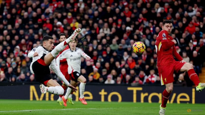 Late Jota goal for 10-man Liverpool salvages draw against Fulham