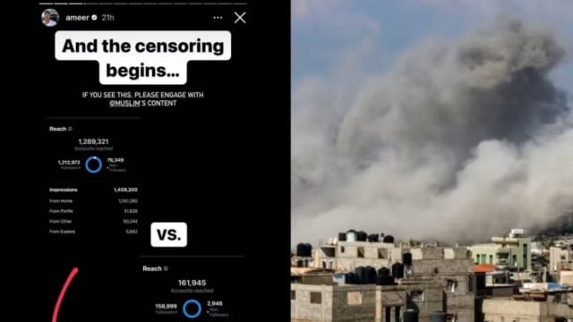 你被“秘密屏蔽”了吗？用户指以巴冲突相关帖文覆盖率低 Meta：是技术漏洞