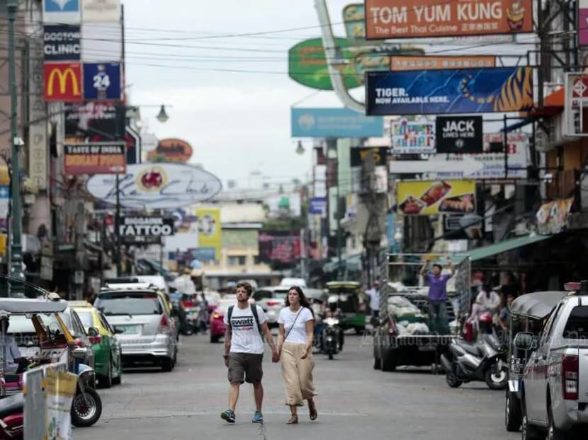Khao San Road is one of three streets in Bangkok to become vehicle-free at times next month.