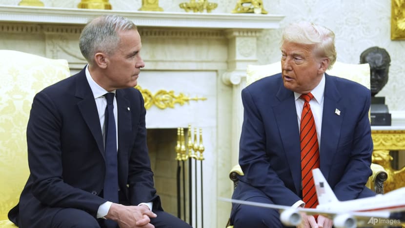 Canada's Prime Minister holds trade and sovereignty talks with US President