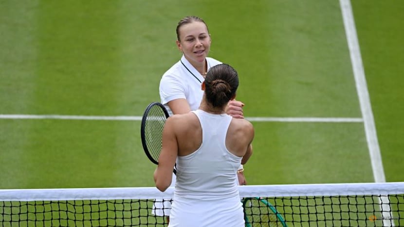 Anisimova brushes aside Gjorcheska for winning return to Wimbledon