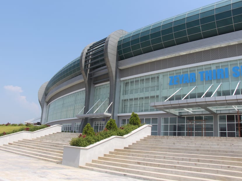 Naypyitaw’s games venues sport identical looks