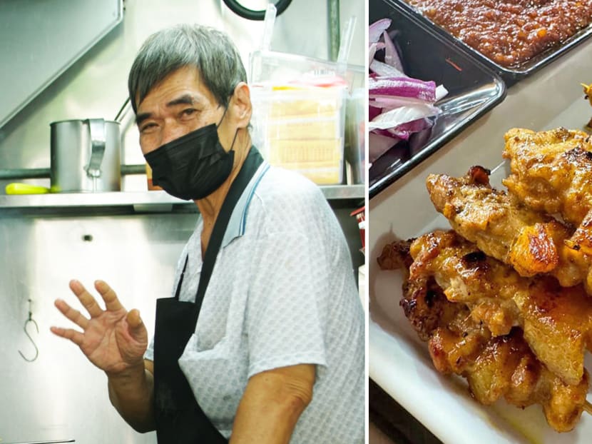 Well-loved satay hawker Ah Pui dies 3 months after reopening stall