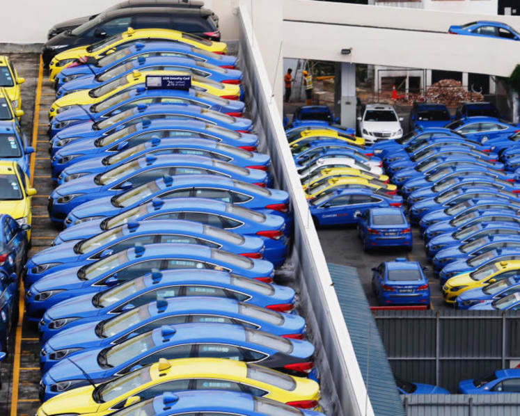 ComfortDelGro's taxi fleet sinks to lowest in 8 years, as Grab recruits over 3,000 drivers to its platform