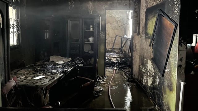 三巴旺弄组屋单位失火 三名孩童送院