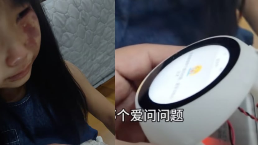 6-Yr-Old Girl Bids Tearful Goodbye To Her Damaged AI Robot