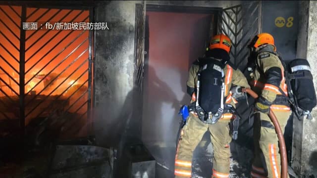 东海岸路洋房火患 建设局发出封闭令