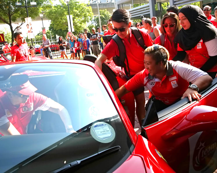 Singapore's Paralympians feted with celebratory parade