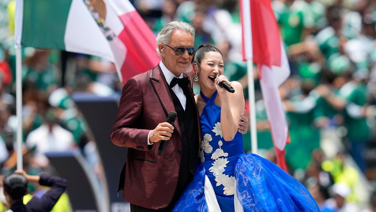 Shakira, Andrea Bocelli meets K-pop, and Labubus at World Cu