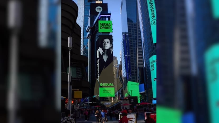 Dari Malaysia ke New York: Misha Omar 'tawan' Times Square