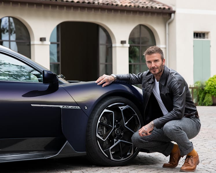 Want to drive a Maserati designed by David Beckham? It's coming soon