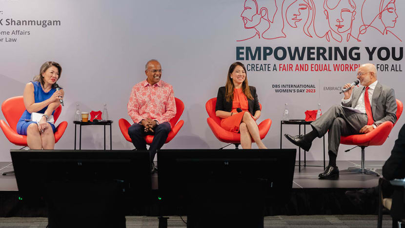 Use quotas to boost women board members? DBS boss, female lawyer and Shanmugam give differing views in forum