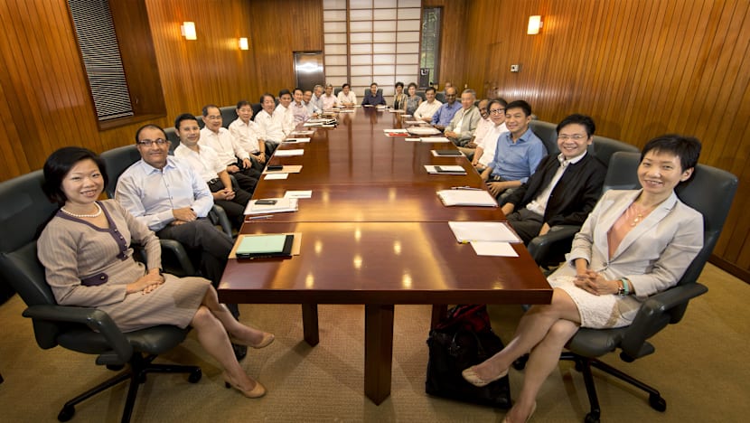 PM Lee’s last meeting with outgoing Cabinet