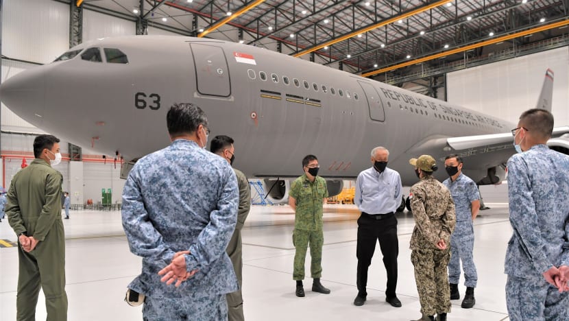RSAF tanker-transport plane will head to Qatar to ferry Afghanistan evacuees to Germany