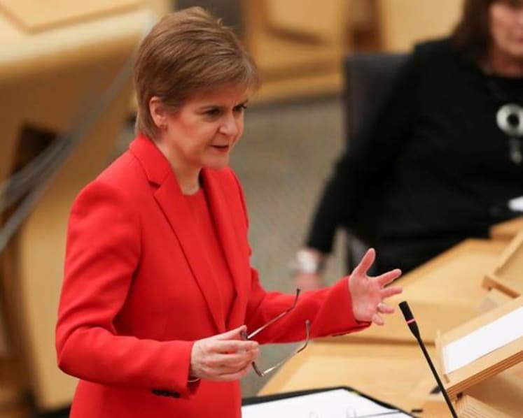 Scotland's leader vows to push for second independence vote
