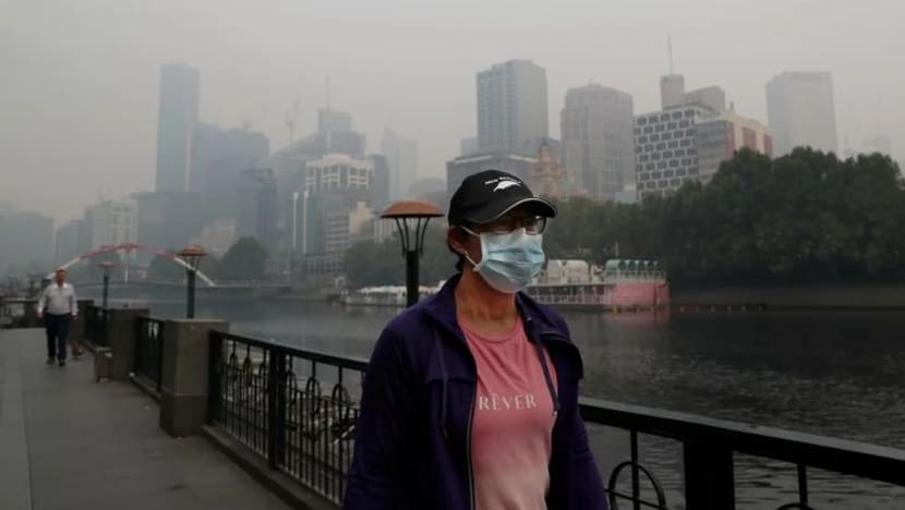 Melbourne diselubungi asap meskipun cuaca makin sejuk