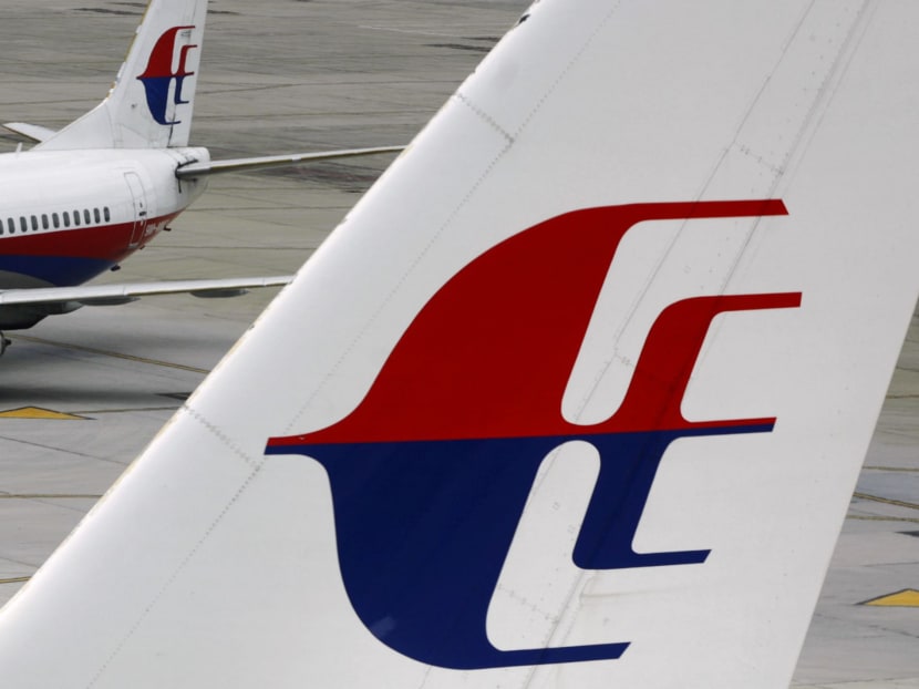 The logo of Malaysia Airlines is seen on two aircraft on the tarmac at Kuala Lumpur International Airport in Sepang. Photo: Reuters