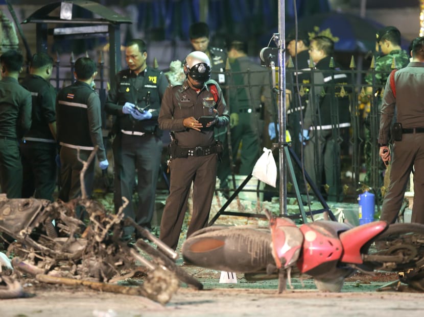 Bomb blast rocks major Bangkok intersection, casualties reported