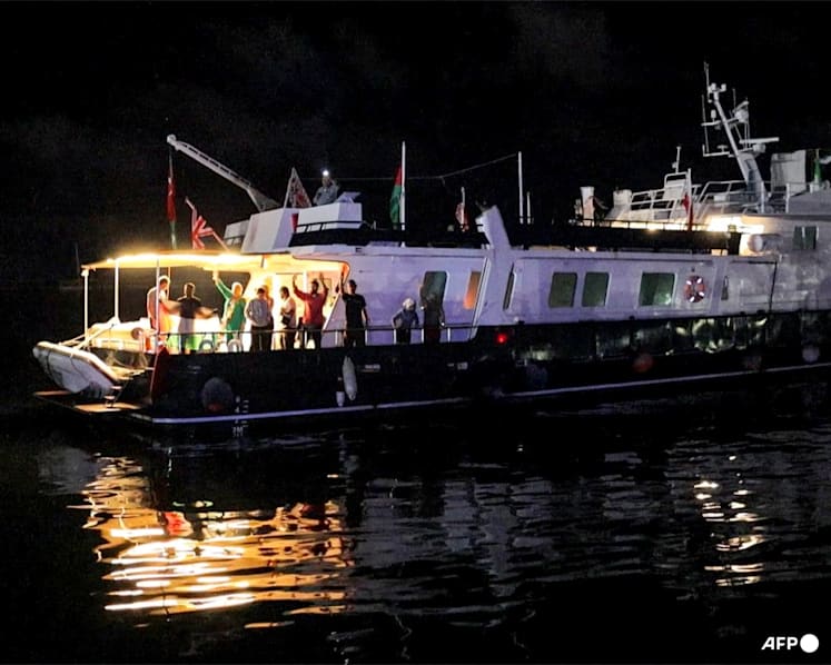Italy sends navy frigate to assist Gaza aid flotilla