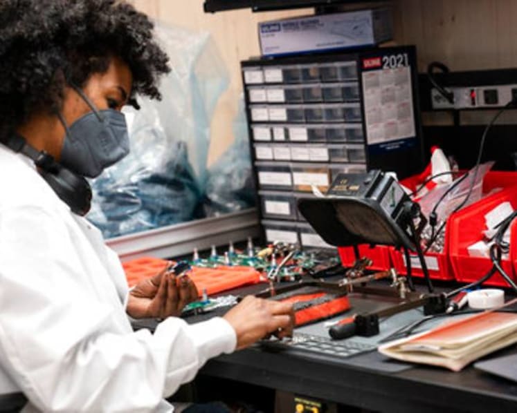 Growth in US manufacturing slowed in April from March high