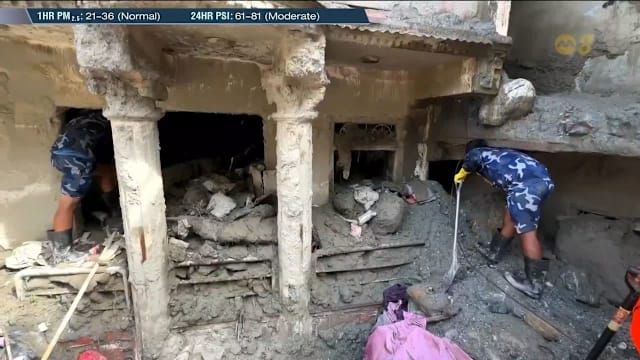 尼泊尔洪灾死亡增至1399人 军方重点搜救水电站隧道