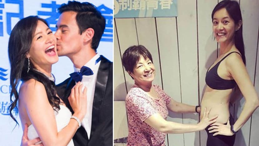 Janet Hsieh shows off her svelte figure