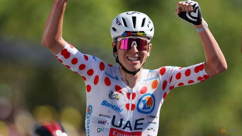 Del Toro wins Tour de France stage two as Pogacar closes in on Vingegaard