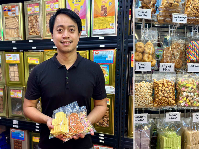 Millennial hawker opens &lsquo;snack library&rsquo; stall selling labelled old-school tidbits at $2 a pack