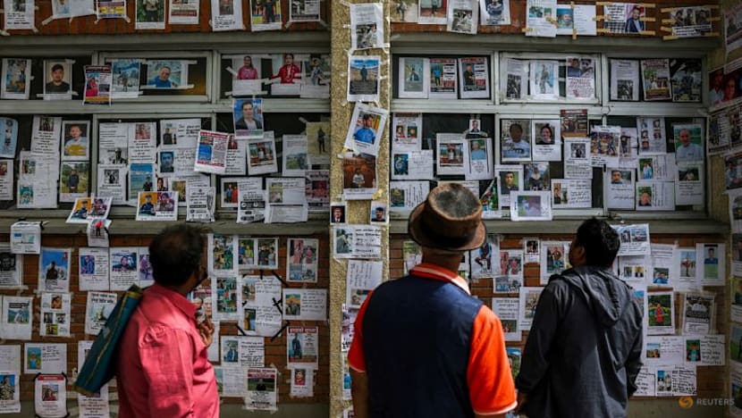 Families gather in Nepal to search for missing tourists
