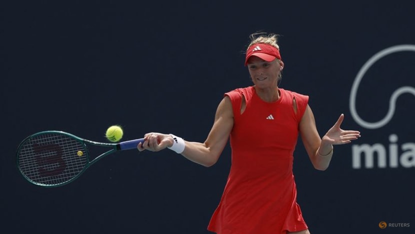 Gauff falls on tough day for Americans in Miami Gauff falls on tough day for Americans in Miami