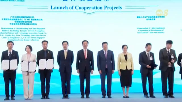 我国和中国广东省深化合作 签署20项协议推进可持续与科技发展