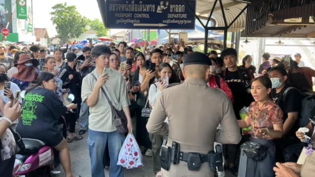 泰军禁止所有在柬埔寨赌场和娱乐场所工作的泰国公民出境