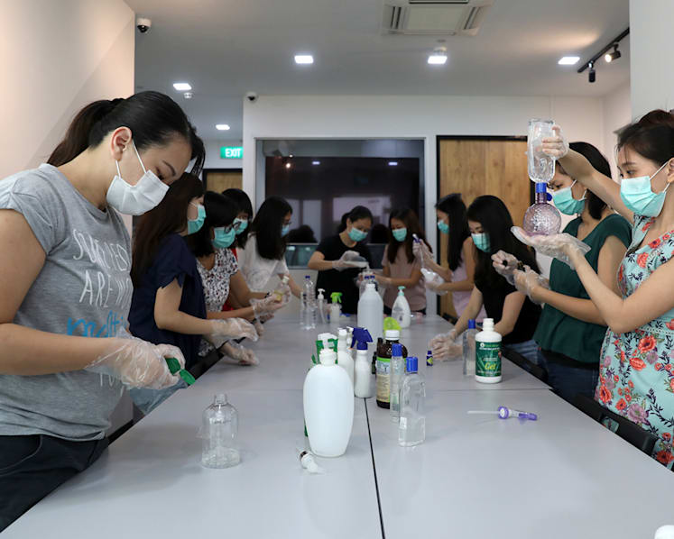 Heroes Unmasked: No hand sanitiser? No fear. These ‘super mums’ are here to help