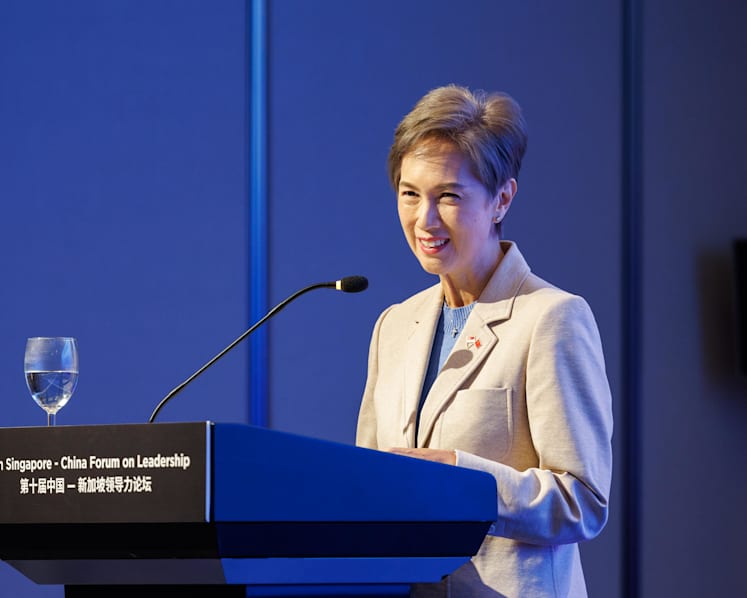 Singapore and China face common challenges, entering new phase of development: Josephine Teo