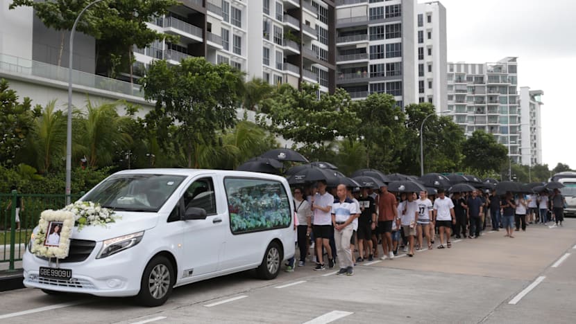 Solemn military send off for 3SG Gavin Chan, NSF killed during Ex Wallaby