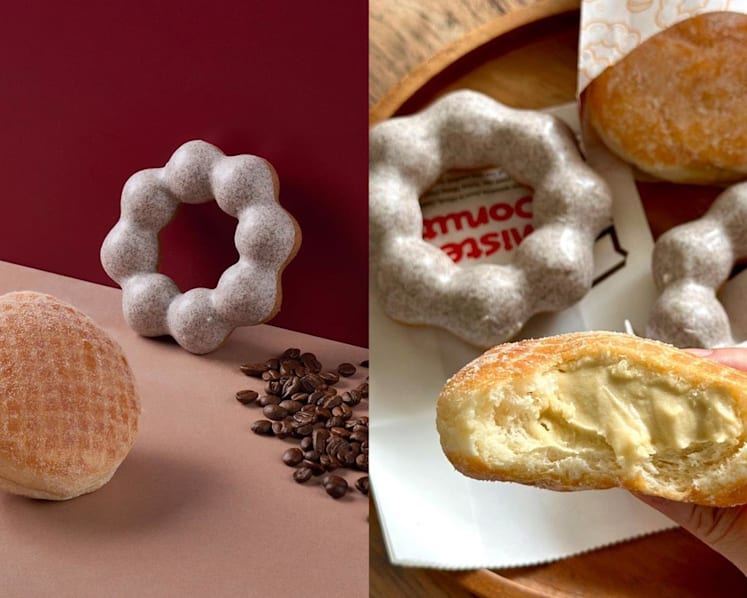 Ya Kun Kaya Toast and Mister Donut collaborate on limited-edition kaya cream doughnut, kopi Pon De Ring for National Day