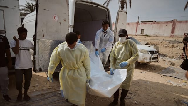 以巴遗体交换继续 以方归还45具遗体