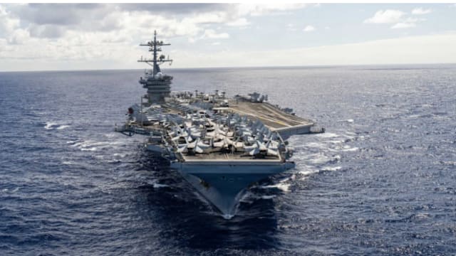 美国将派遣新航母到中东 执行七个多月任务