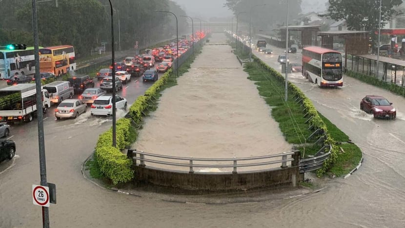 Weekend flash floods show that S’pore needs to invest more to deal with effects of climate change: Grace Fu