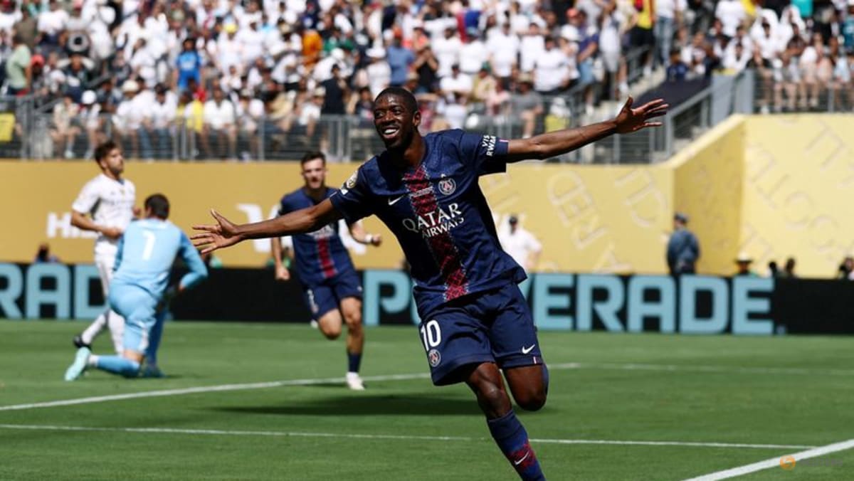 PSG and France forward Ousmane Dembele named FIFA men's player of the year