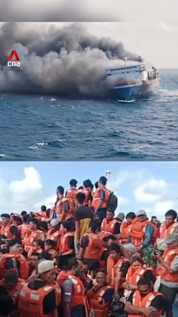 At least 5 dead, 41 missing after Indonesian ferry catches fire