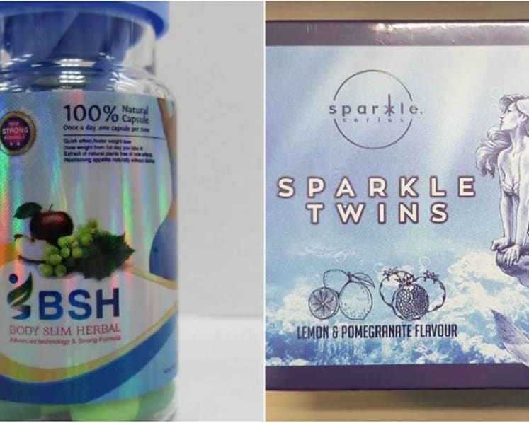 Slimming products Body Slim Herbal, Sparkle Twins contain banned substance: HSA