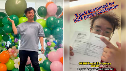 Balloon artist scammed kids party