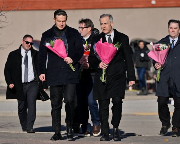 Carney tells Tumbler Ridge residents that Canadians 'will always be with you' following mass shooting